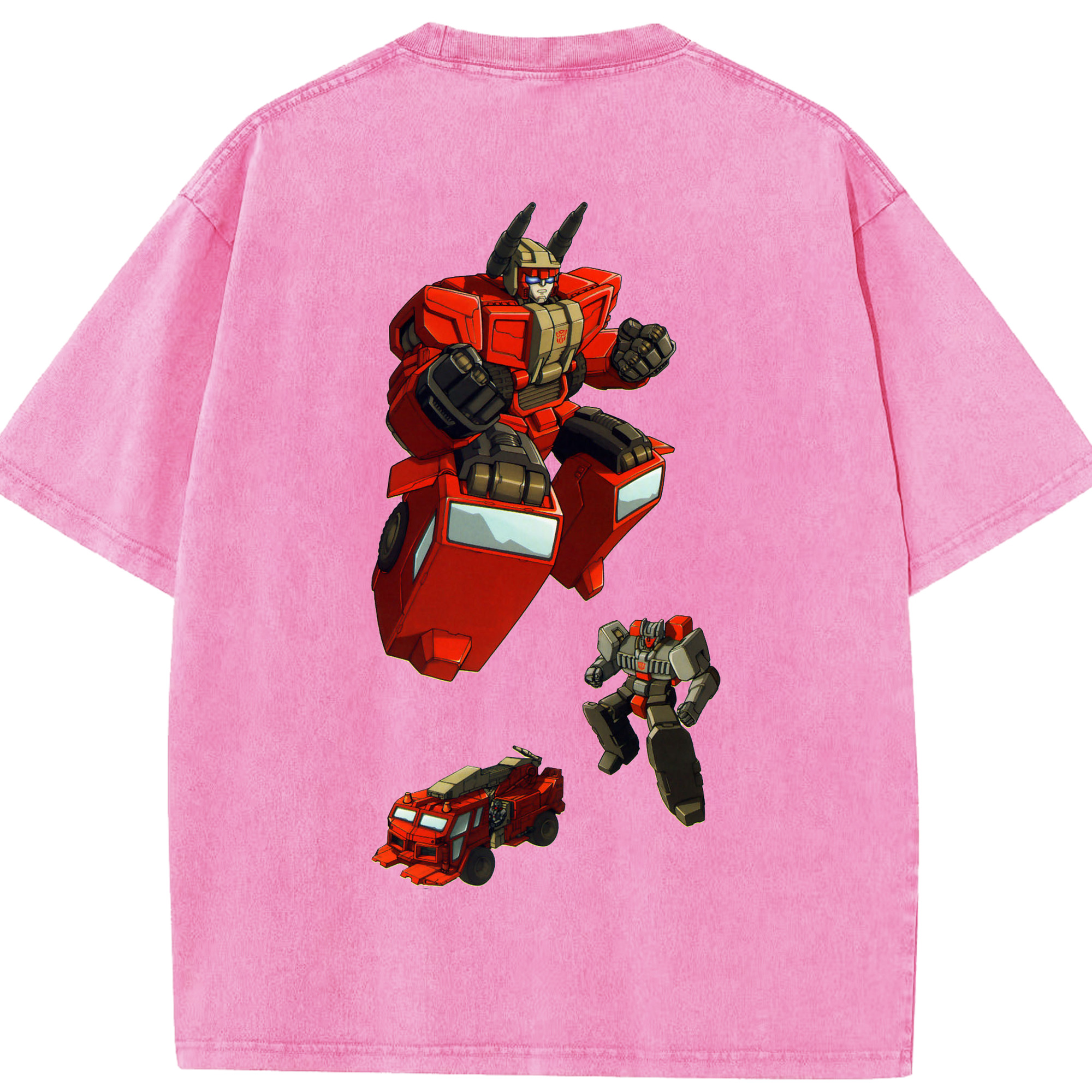 （画像用）  綿100% ヴィンテージ風 半袖Tシャツ（背面プリント）